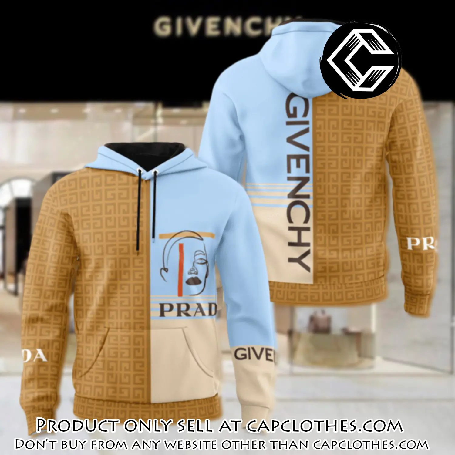 Givenchy prada unisex hoodie luxury brand gifts  jh2287 cc5120311